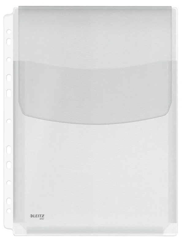 Plastlomme LEITZ A4 topp eksp 170my (5)