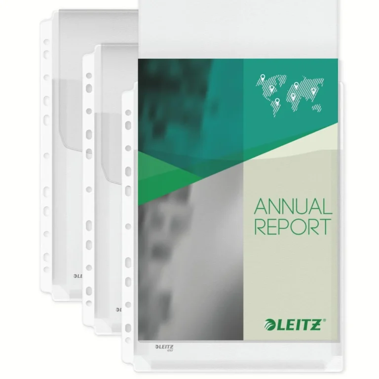 Plastlomme LEITZ A4 topp eksp 170my (5) - Bilde 8