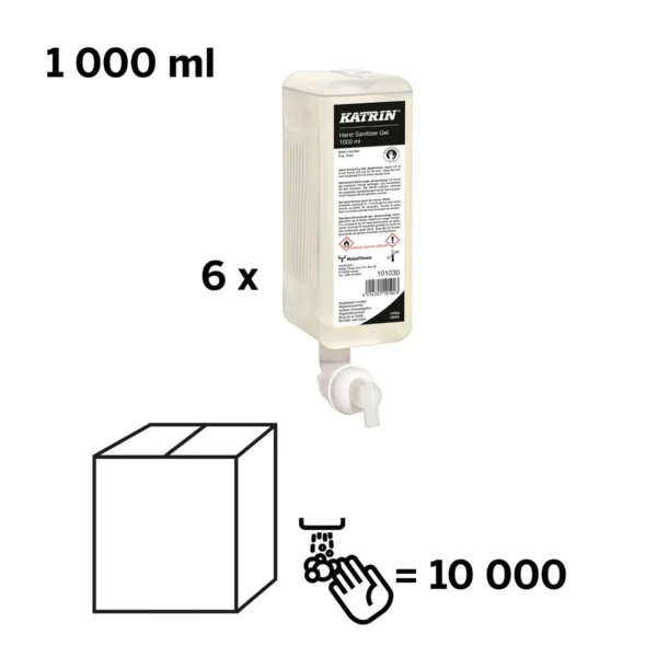 Hånddesinfeksjon KATRIN gel 1L