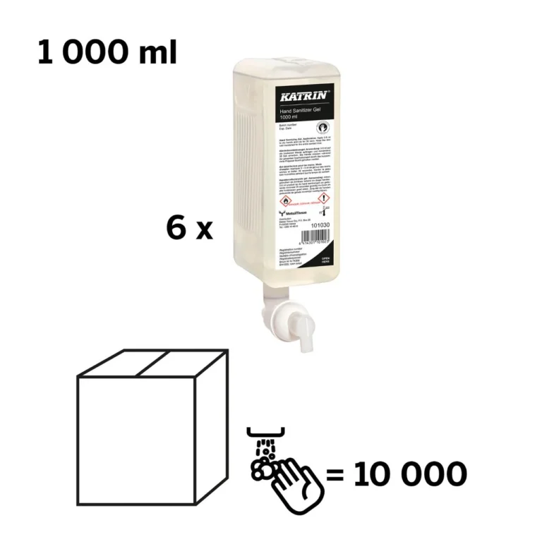 Hånddesinfeksjon KATRIN gel 1L - Bilde 3