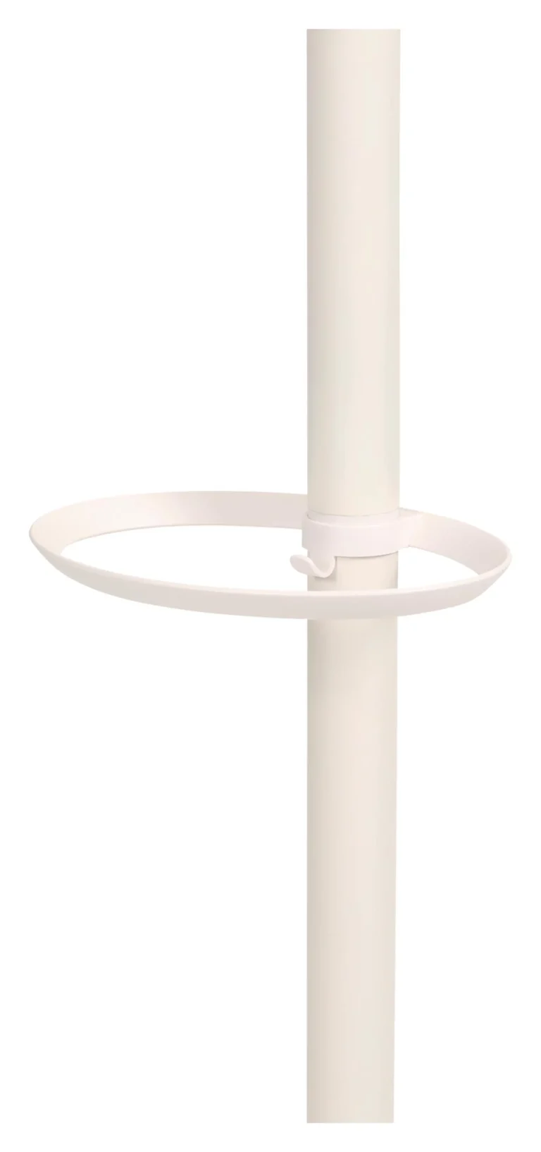 Stumtjener ALBA 5 kroker 187cm hvit/tre - Bilde 5