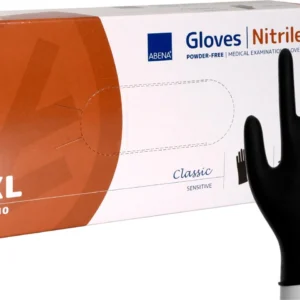 Hanske Abena C.S nitril u/p XL sort(100)