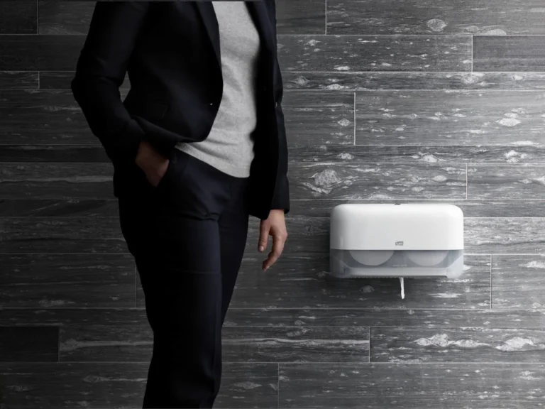 Dispenser TORK Twin toalettpapir T7 hvit - Bilde 3