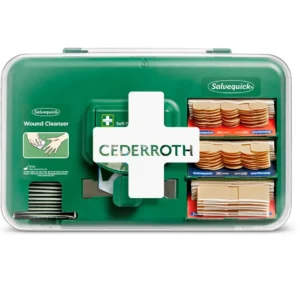 Dispenser CEDERROTH m/innhold sårskader