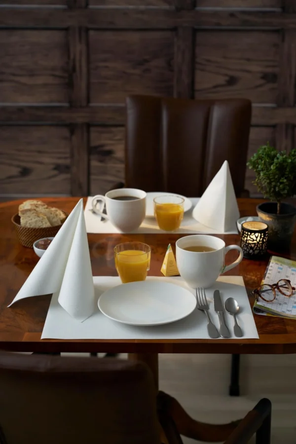 Serviett DUNILIN 40cm Hvit (45)