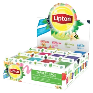 Te LIPTON assortert displayboks (180)