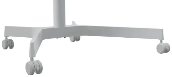 Skrivebord LEITZ hev/senk hvit