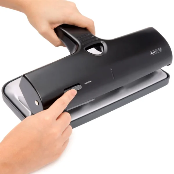 Hullemaskin RAPESCO Alu 4H 40 ark sort