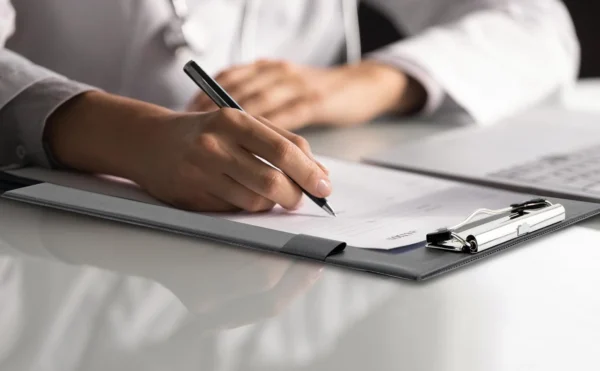 Ordrebrett RAPESCO enkelt A4 sort