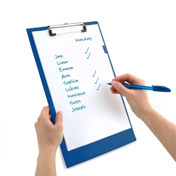 Ordrebrett RAPESCO enkelt A4 blå