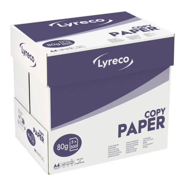 Kopipapir LYRECO Copy A4 80g (500)