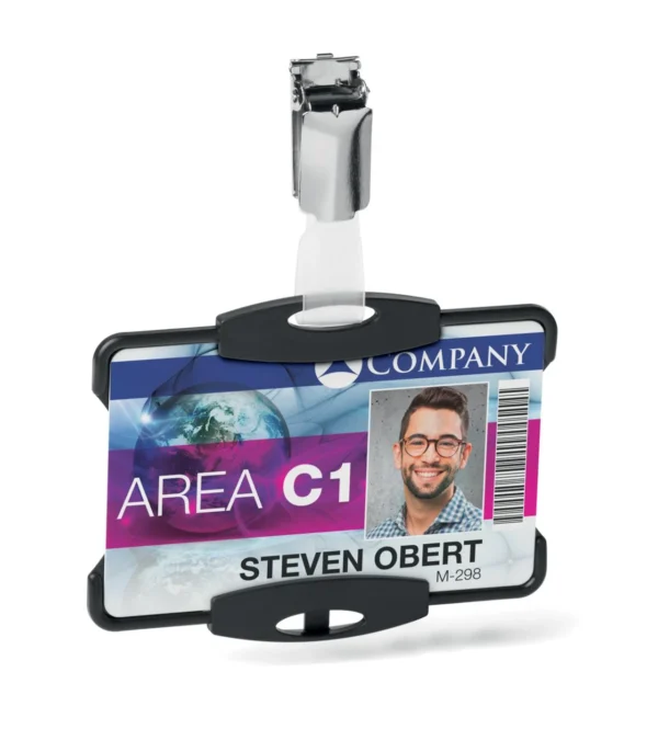 Kortholder DURABLE eco enkel sort (10)