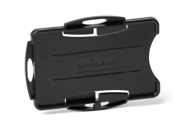 Kortholder DURABLE eco dobbel sort (10)