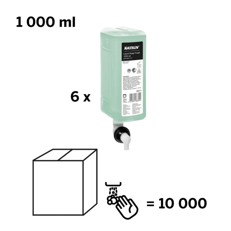 Håndsåpe KATRIN Green flytende 1L - Bilde 2