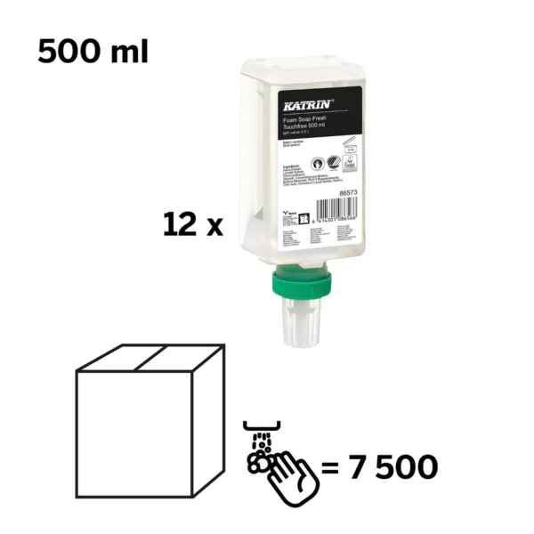 Skumsåpe KATRIN Green berøringsfri 0,5L