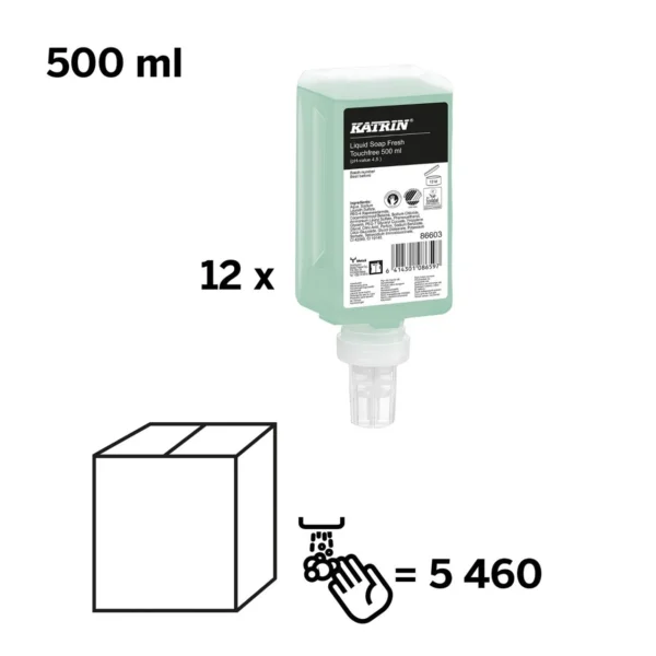 Håndsåpe KATRIN Green berøringsfri 0,5L