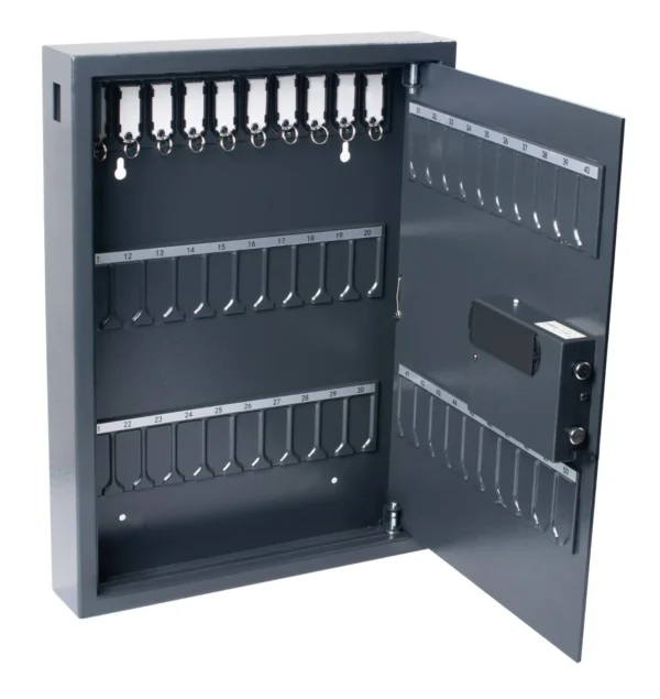 Nøkkelskap PAVO 50 nøkler magnetisk sort