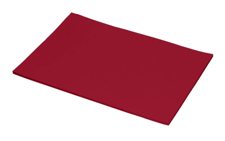 Fotokartong A4 270g mørkrød (10)