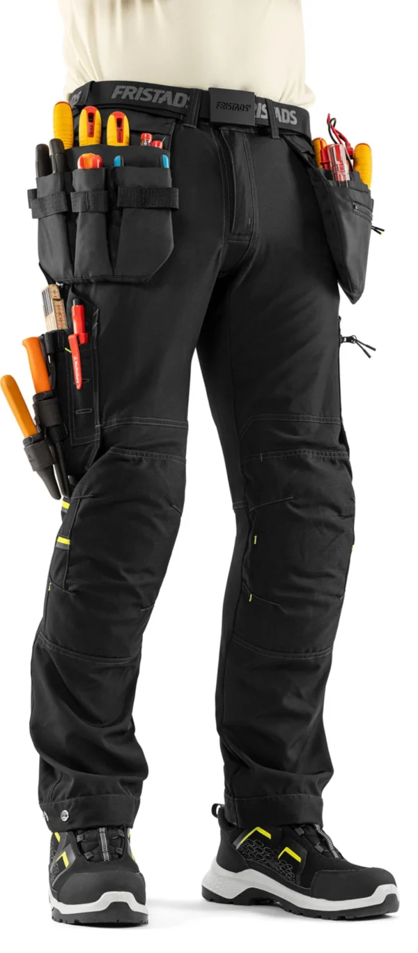 Bukse FRISTADS 2801 GHST håndv D116 sort