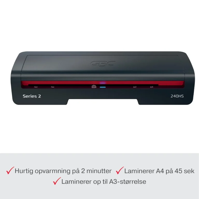 Lamineringsmaskin GBC 240HS Series 2 A3 - Bilde 2