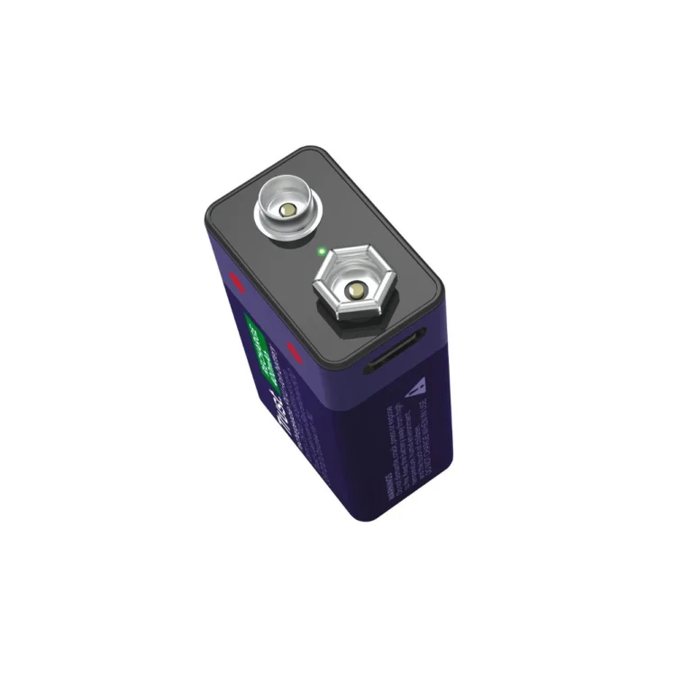 Batteri TRUST USB-C Oppladbare 9V - Bilde 2