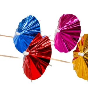 Partyparaply JOKER farget (10)