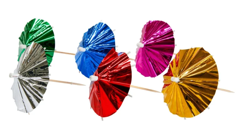 Partyparaply JOKER farget (10)