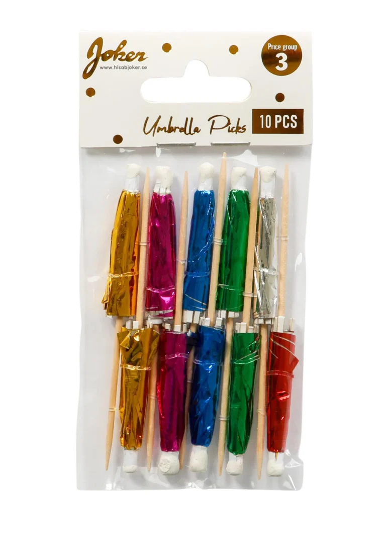 Partyparaply JOKER farget (10) - Bilde 3