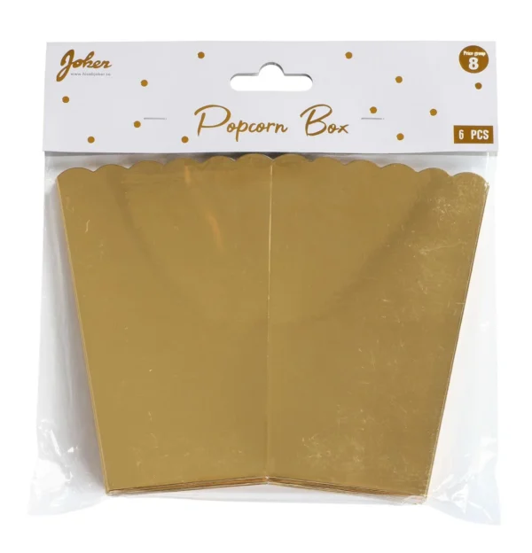 Popcornboks JOKER gull (6)