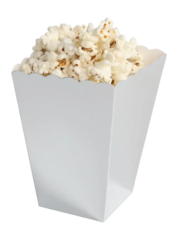 Popcornboks JOKER sølv (6)