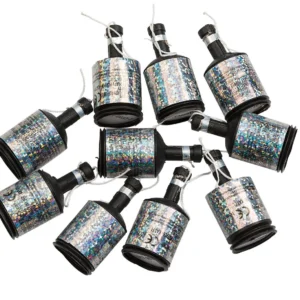 Partypoppers JOKER sølv (8)