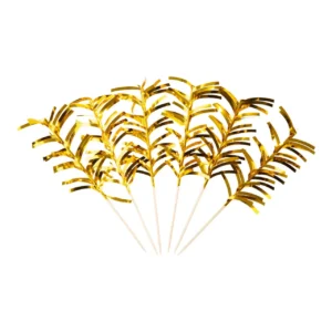 Dekor JOKER coctailsticks gull (20)