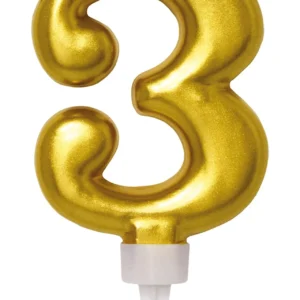 Kakelys JOKER gull 8cm 3