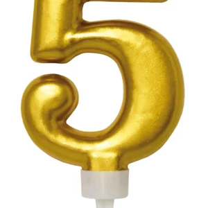 Kakelys JOKER gull 8cm 5