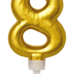 Kakelys JOKER gull 8cm 8