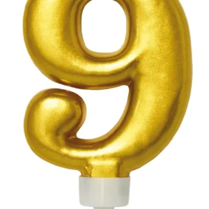 Kakelys JOKER gull 8cm 9