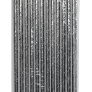 Sugerør JOKER papir sølv (24)