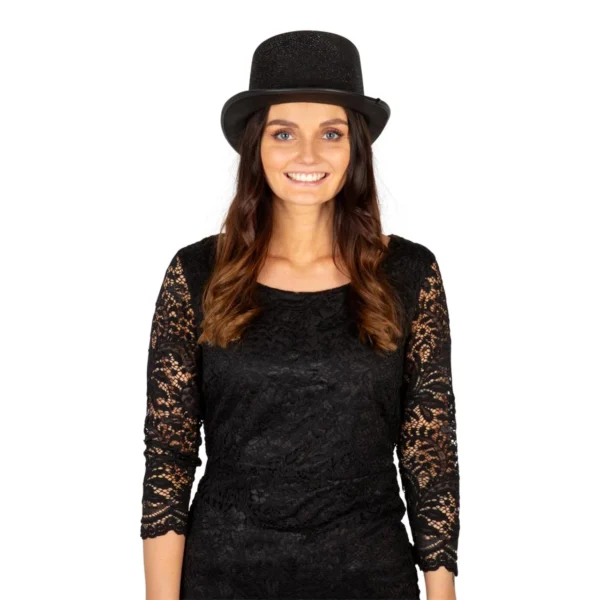 Partyhatt JOKER sort