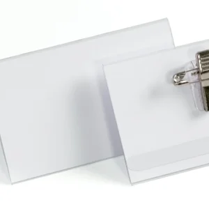 Navneskilt DURABLE 54x90 nål/klips(50)