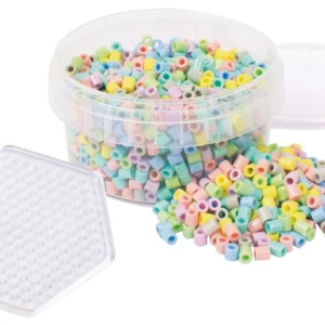 Perler PLAYBOX rørperler pastell (1000)