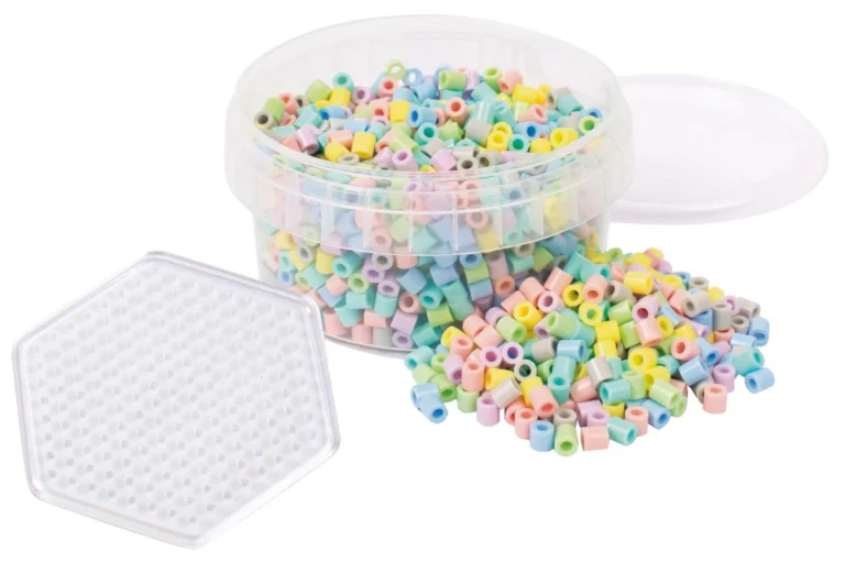 Perler PLAYBOX rørperler pastell (1000)