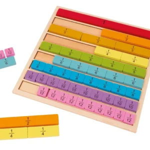Brøk PLAYBOX lær brøk tre