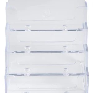 Visittkortholder EXACOMPTA 4rom pleksi