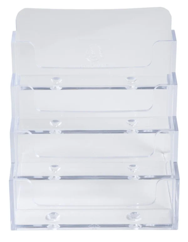 Visittkortholder EXACOMPTA 4rom pleksi