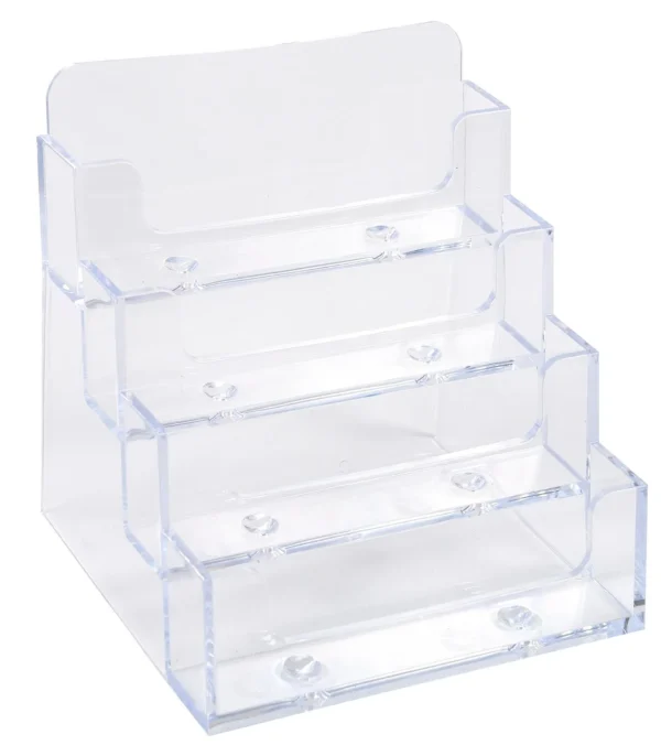 Visittkortholder EXACOMPTA 4rom pleksi