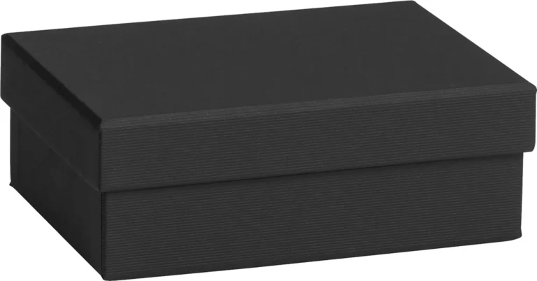 Gaveeske 12x16,5x6cm A6 sort