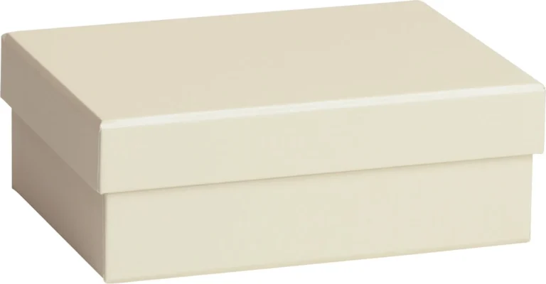 Gaveeske 12x16,5x6cm A6 offwhite