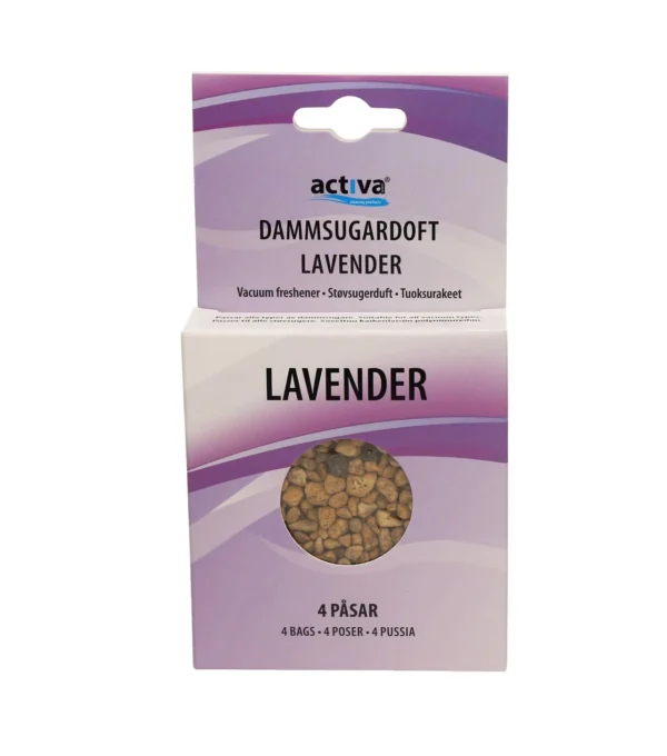 Støvsugerduft ACTIVA Lavendel (4)