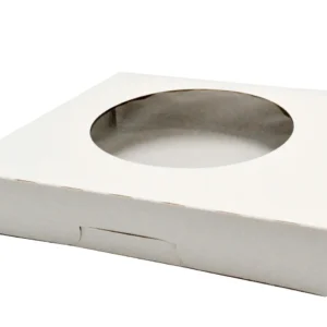 Snitteeske 30x30x5,5cm m/vindu lokk(150)