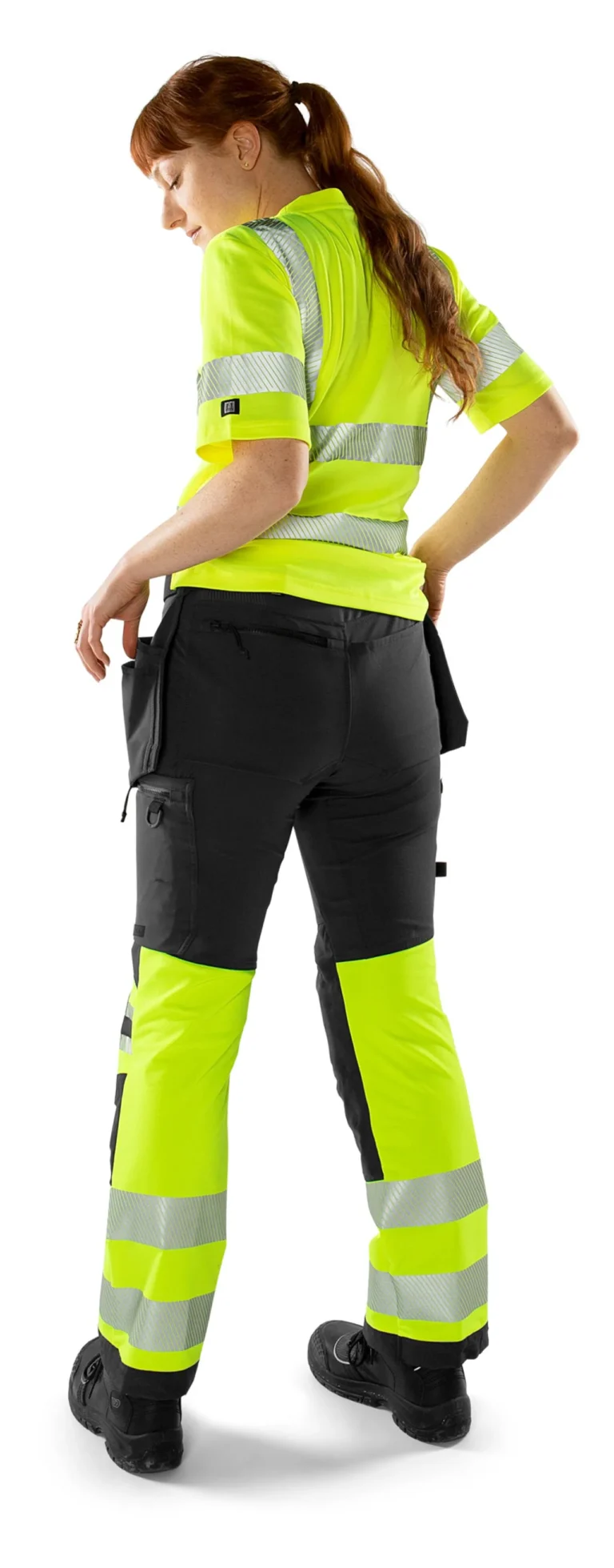 Bukse FRISTADS 2663 GSTP HiVis dame 40 - Bilde 4